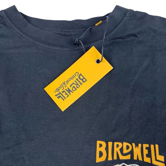 Limited Edition Birdwell Critical Slide Society Medium DOLFIN TEE Shirt Black - Picture 7 of 13